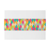 道化師のヴィンテージパターン 招待状ベリーバンド (裏面例)