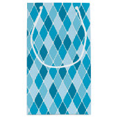 道化師の冬パターン スモールペーパーバッグ (裏面)