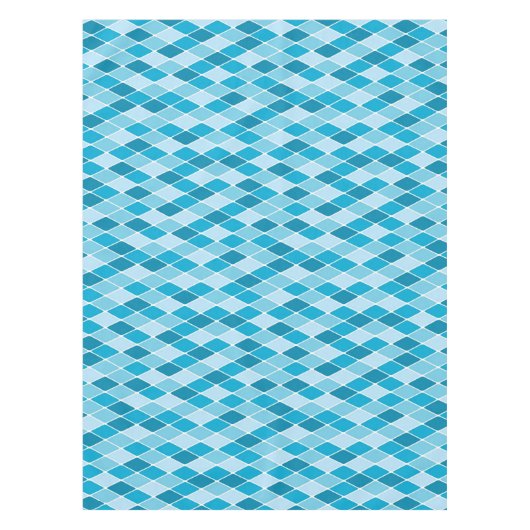 道化師の冬パターン テーブルクロス (正面)