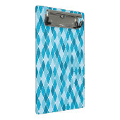 道化師の冬パターン ミニクリップボード (アングル)