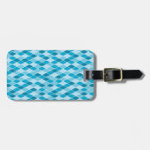 道化師の冬パターン ラゲッジタグ (正面横)