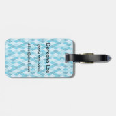 道化師の冬パターン ラゲッジタグ (裏面横)