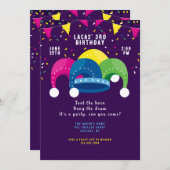 道化師の帽子 招待状 (正面/裏面)