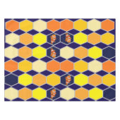 道化師の手描きアート テーブルクロス (正面(横))