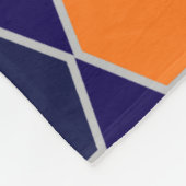 道化師の手描きアート フリースブランケット (角)