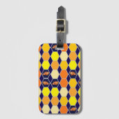 道化師の手描きアート ラゲッジタグ (正面縦)