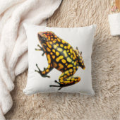 道化師の毒投げ矢のカエルの枕 クッション (ブランケット)