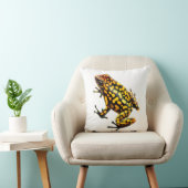 道化師の毒投げ矢のカエルの枕 クッション (椅子)