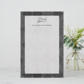 道化師の灰色はパパを影で覆います 便箋 (スタンド正面)