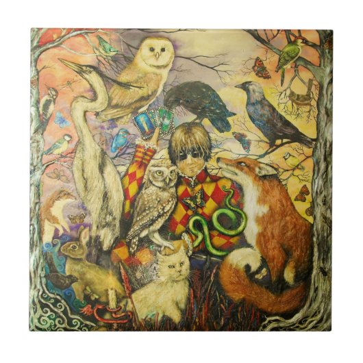 道化師 タイル (正面)