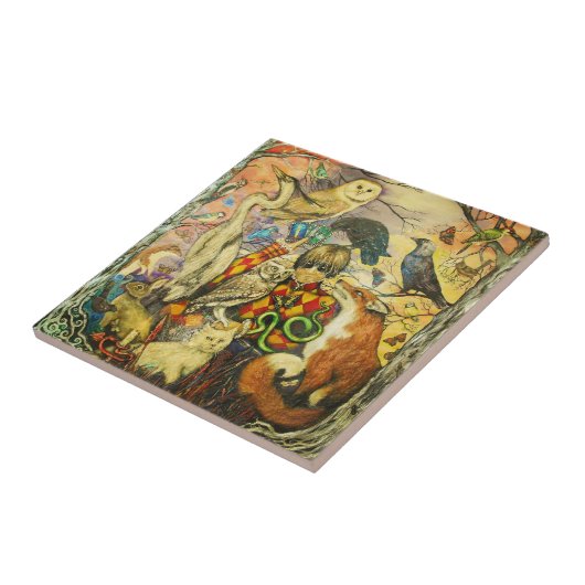 道化師 タイル (側面)