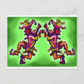 道化師 ポストカード (正面)