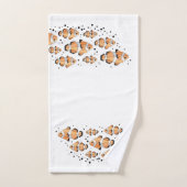 道化魚のバスルーム用タオルセット バスタオルセット (ハンドタオル)