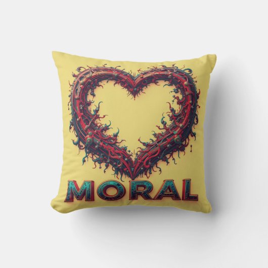 道徳的な クッション (正面)