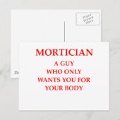 道徳的ジョーク ポストカード (正面/裏面)