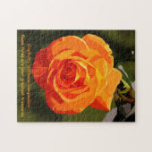 道教の花のパズルの3つの宝物 ジグソーパズル (横)