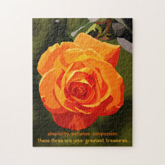 道教の花のパズルの3つの宝物 ジグソーパズル