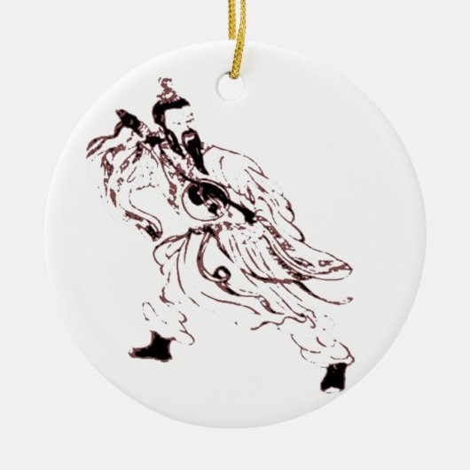 道教オーナメント セラミックオーナメント (正面)