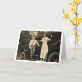 道旅行 カード (黄色い花)