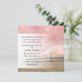 道橋、エジンバラの結婚式招待状 招待状 (スタンド正面)