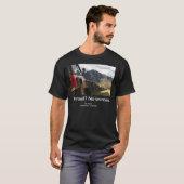 道無し-心配無し-コロラド州 Tシャツ (正面フル)