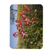 道端の野生の花テキサス州、春 マグネット (縦)