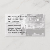 道端アシスタントウ車のイング 名刺 (正面)