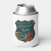 道端アトラクションクーラーボックス（青） 缶クーラー (缶正面)