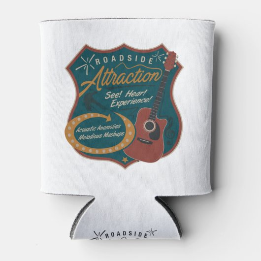 道端アトラクションクーラーボックス（青） 缶クーラー (正面)