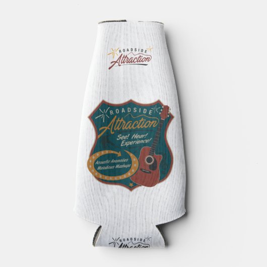 道端アトラクションクールボトル（青） ボトルクーラー (正面)