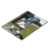 道端アトラクション魚の女の子の像 ノートブック (左側)