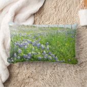 道端ブルーボンネットランバーピロー ランバークッション (ブランケット)