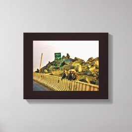 道端ランチ キャンバスプリント