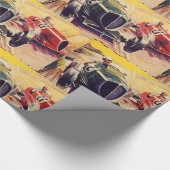 道競争の包装紙 ラッピングペーパー (角)