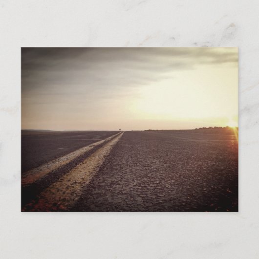 道路から ポストカード (正面)