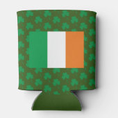 道路がアイルランド国旗の上に上昇するのを待つST PATRICKS DAY 缶クーラー (裏面)
