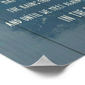 道路がハミングバードを登る ポスター (角)