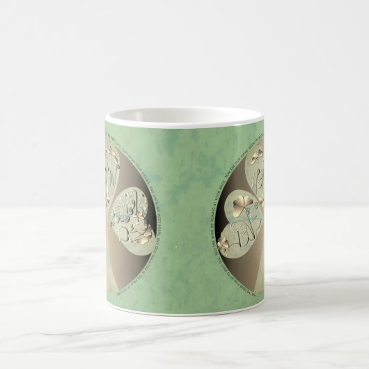 「道路が上がっていてよろしいか…」セントパトリック感謝していズ・デイ コーヒーマグカップ (中央)