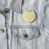 「道路が上がってくれるように」 アイルラ賛美ンドのシャムロック 缶バッジ (インサイチュ)