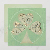 「道路が上がるように……」聖パトリックの日 サンキューカード (正面/裏面)