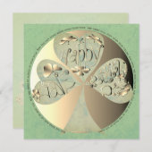 「道路が上がるように……」聖パトリックの日  サンキューカード (正面/裏面)