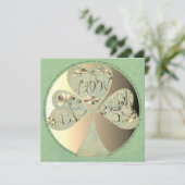 「道路が上がるように……」聖パトリックの日  サンキューカード (スタンド正面)