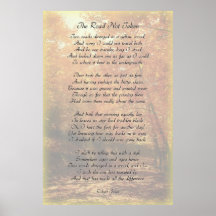 道路が取られていない – ロバート・フロスト