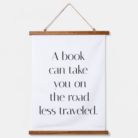 道路が少ない木材のトップウォールタペストリー 吊り下げ型タペストリー (正面)