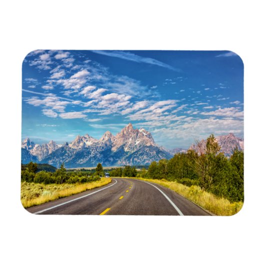 道路が通る場所 マグネット (横)