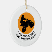 道路なし問題なし セラミックオーナメント (右)