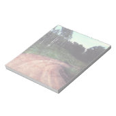道路にカーブを落とす ノートパッド (回転)