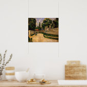 道路に沿った家， c.1881 ポスター (キッチン)