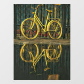 道路のサイクリストの贈り物 ウィンドウサイン (シート)