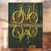 道路のサイクリストの贈り物 ウィンドウサイン (シート2)